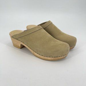 No.6 Old School Clog on Mid Heel size 41